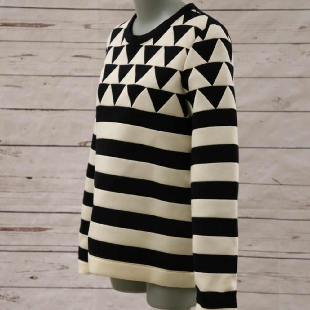 Valentino Sweatshirt Patchwork Techno Jersey - Picture 2 of 7